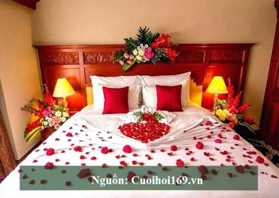 trang trí phòng cưới đẹp