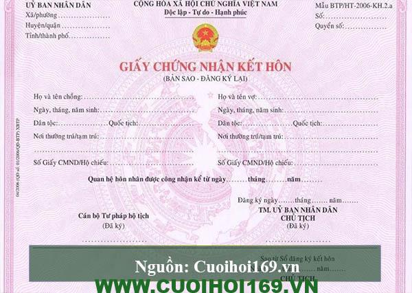 đăng ký kết hôn