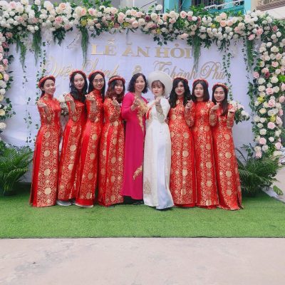 Trang trí hoa giả cao cấp tại hà nội