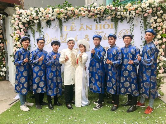 Trang trí hoa giả cao cấp tại hà nội