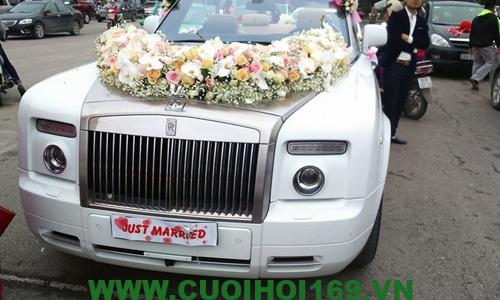 Rolls  Royce xe hoa cưới sang trọng  đẳng cấp