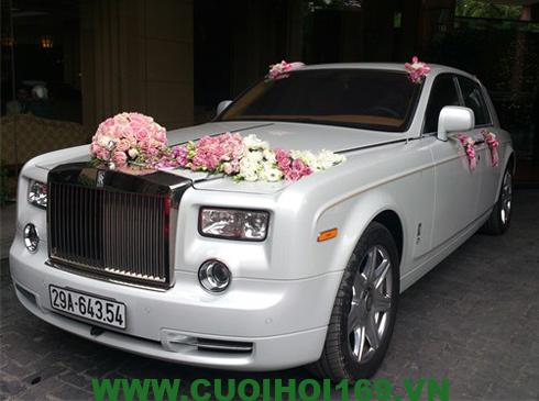 Mẫu xe cưới roll royce đẹp nhất 2020